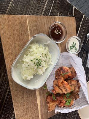 Cauliflower wings  at Steinhaus1718 in Budingen