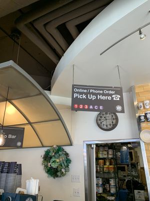 Cute New York theme  at Old New York Deli & Bakery Co in Mammoth Lakes