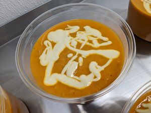 Butternut Squash Soup at Veggie Reaper Inc in Center Point