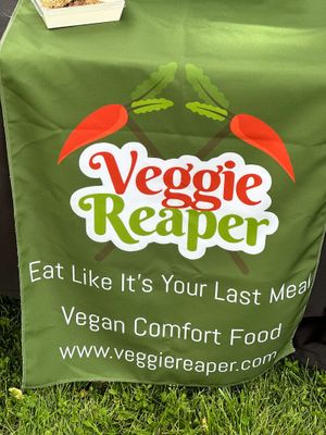 love the signage at Veggie Reaper Inc in Center Point