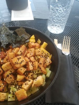 yummy PokeBowl again at Mr Panda in Zilina