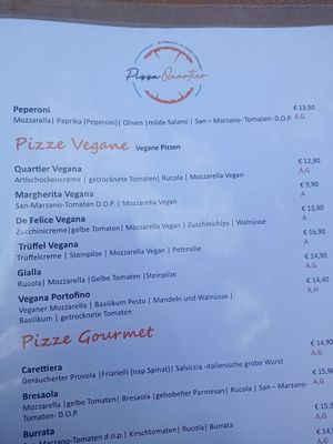  at Pizza Quartier in Vienna