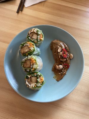 Summer rolls with tofu  at Viet Bao Ravintola in Lappeenranta