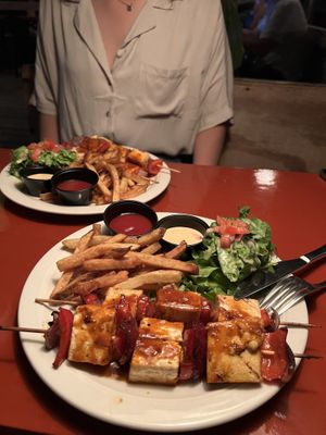 100% sure the mayo is not vegan.  at Tin Box in Vieques