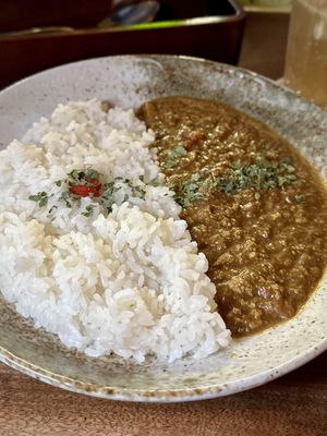 Medicinal Keema Curry  at Azabujuban Yakuzen Curry - Main in Tokyo