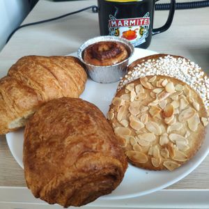 Croissants and cookies  at Foxy's Bake Shop in Riga