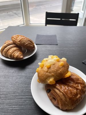   at Foxy's Bake Shop in Riga