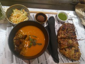 Menu of the day (vegan) at Froots & Roots in Barcelona