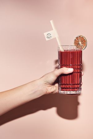 Cold pressed juice at Froots & Roots in Barcelona