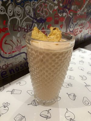 Piña colada  at Froots & Roots in Barcelona