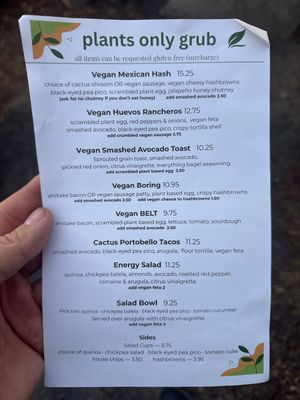 They have a whole vegan menu now   at The Junction Kitchen & Provisions in North Charleston