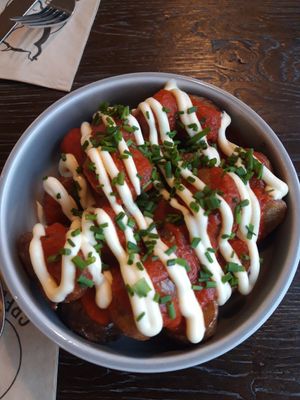 Patatas bravas at Green Hippo - Töölö in Helsinki
