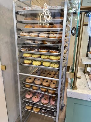 Inventory at 10am Saturday   at Cloudy Donut Co. - Charles St in Baltimore