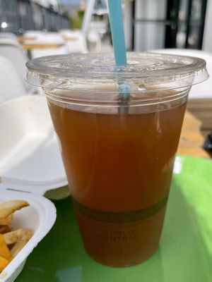 Iced tea/lemonade   at Plant Power Fast Food in Hollywood