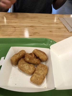 Nuggets were good but not great  at Plant Power Fast Food in Hollywood