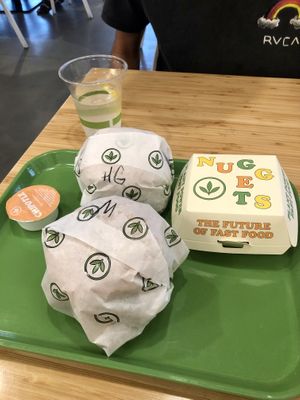 Nice meal 👍  at Plant Power Fast Food in Hollywood