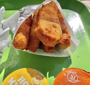 Remarkable Chickun tenders✨delicious! #Veganuary at Plant Power Fast Food in Hollywood