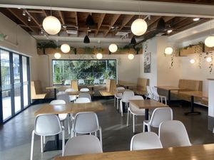 Inside   at Plant Power Fast Food in Hollywood