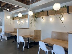 Inside   at Plant Power Fast Food in Hollywood