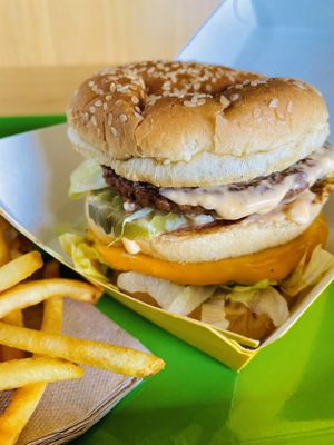 Big Zac combo💥  at Plant Power Fast Food in Hollywood