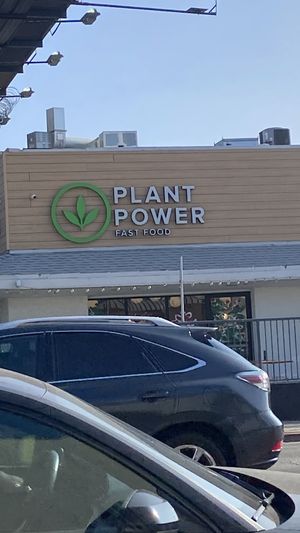  at Plant Power Fast Food in Hollywood