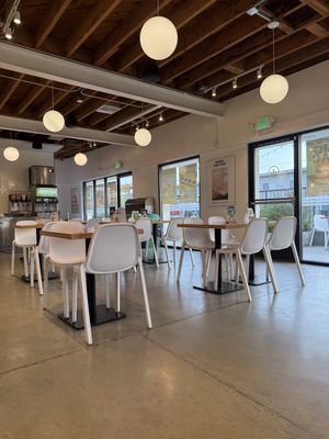 Interior  at Plant Power Fast Food in Hollywood