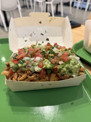 Carne fríes  at Plant Power Fast Food in Hollywood