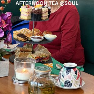 Vegan Afternoon tea at SOUL Vegan in Twickenham