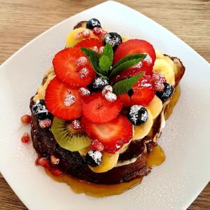 Vegan brioche French Toast at SOUL Vegan in Twickenham
