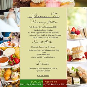  at SOUL Vegan in Twickenham