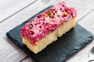 Vegan cake at SOUL Vegan in Twickenham