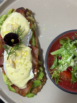 Vegan Eggs Royale  at SOUL Vegan in Twickenham