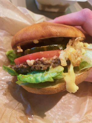 BBQ Burger  at elephant + vine  in Evanston