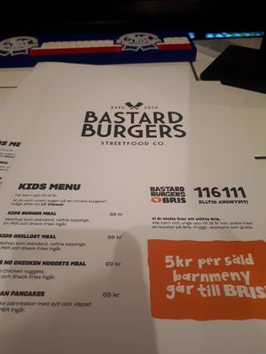  at Bastard Burgers - Hammarby Sjöstad in Stockholm