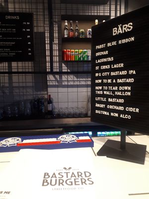  at Bastard Burgers - Hammarby Sjöstad in Stockholm