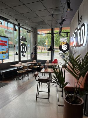 Inside  at Bastard Burgers - Hammarby Sjöstad in Stockholm