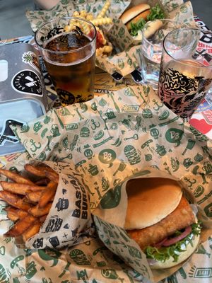 Meal deal   at Bastard Burgers - Hammarby Sjöstad in Stockholm