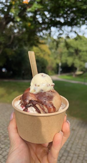   at Eisbrunnen - Vegan Ice Cream in Munich