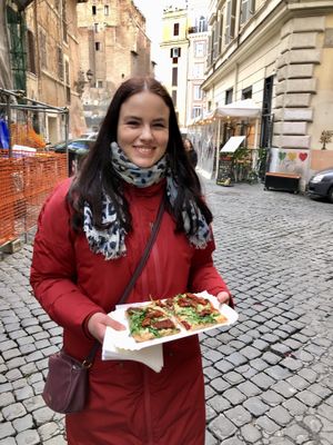   at La Prezzemolina in Rome