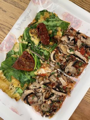 Vegane Auswahl  at La Prezzemolina in Rome