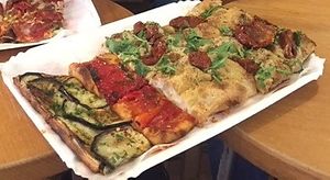 Vegan options at La Prezzemolina in Rome