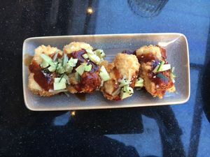 Fried tofu at Soho in Newcastle Upon Tyne