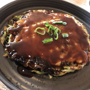 Veg okonomiyaki  at Soho in Newcastle Upon Tyne