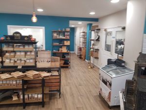 Interior & cocoa class at York Cocoa Works in York