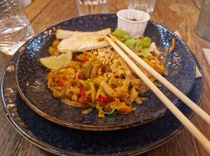 Pad thai vegà at Somewhere in Sant Cugat Del Valles