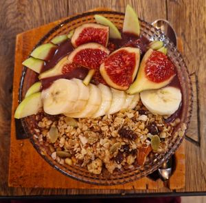 Açai bowl at Somewhere in Sant Cugat Del Valles