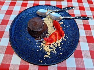 Coulant vegana at Somewhere in Sant Cugat Del Valles