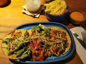 Vegan Tacos at Enchilada in Hannover
