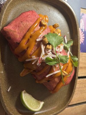 Burrito Chimichurri  at Enchilada in Hannover