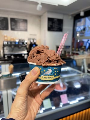   at Cuckoo Ice Cream in Luzern